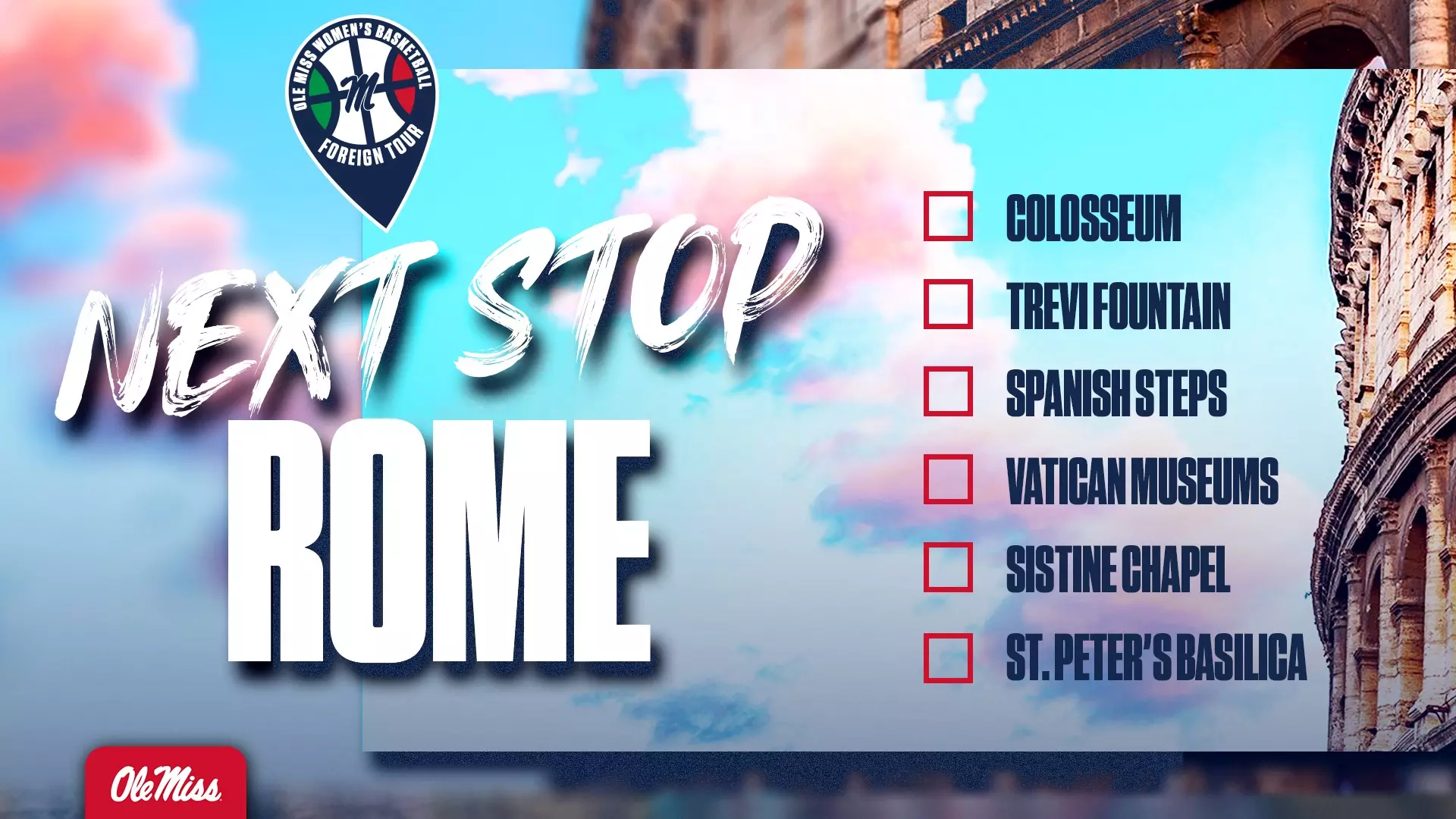Next Stop-Rome