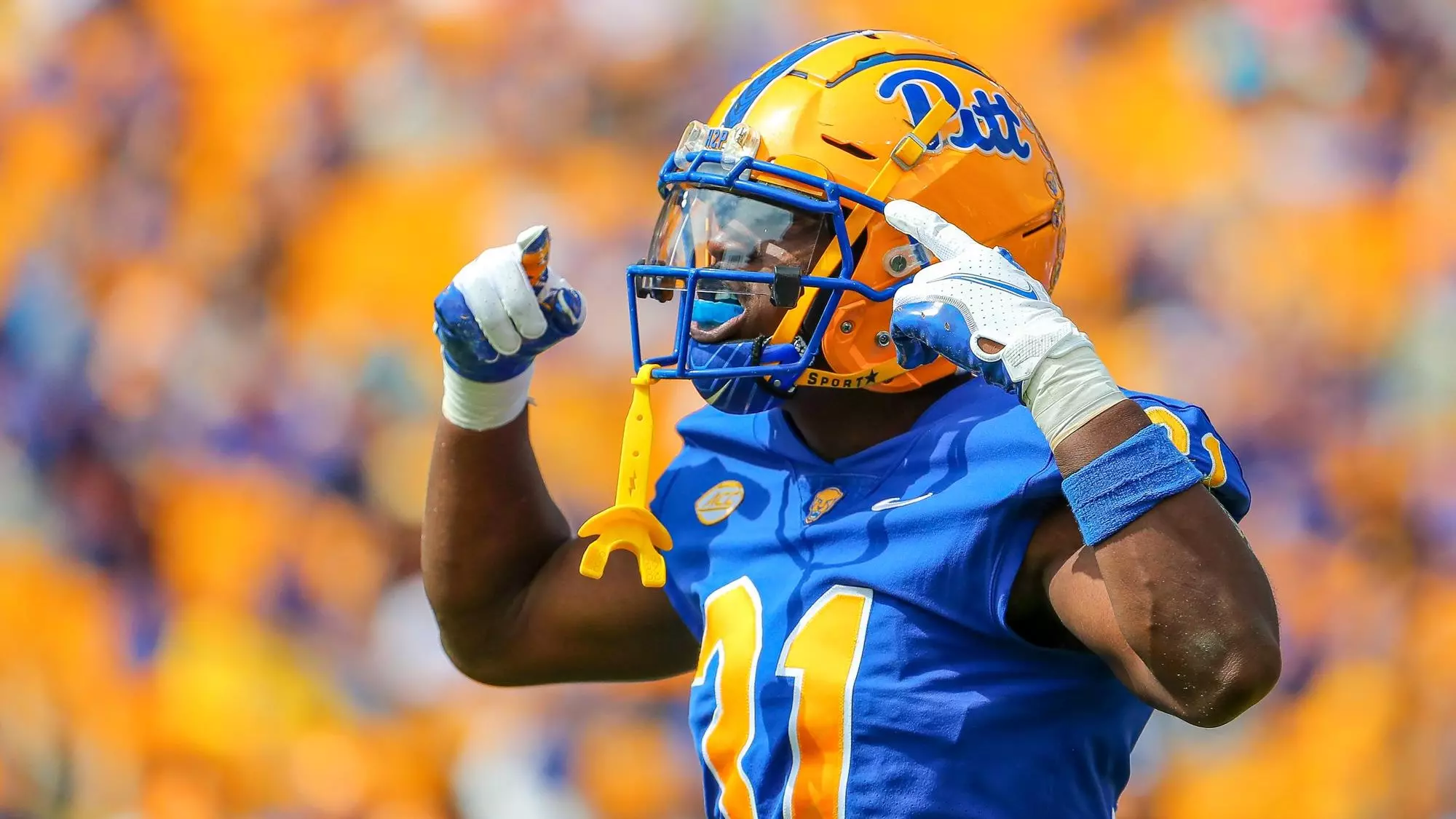 Erick Hallett II - Football - Pitt Panthers #H2P