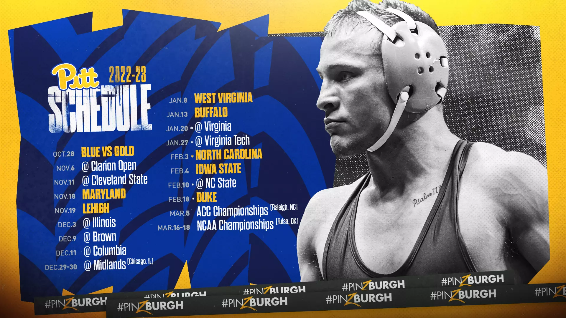 Pitt Wrestling Schedule Pitt Wrestling Schedule
