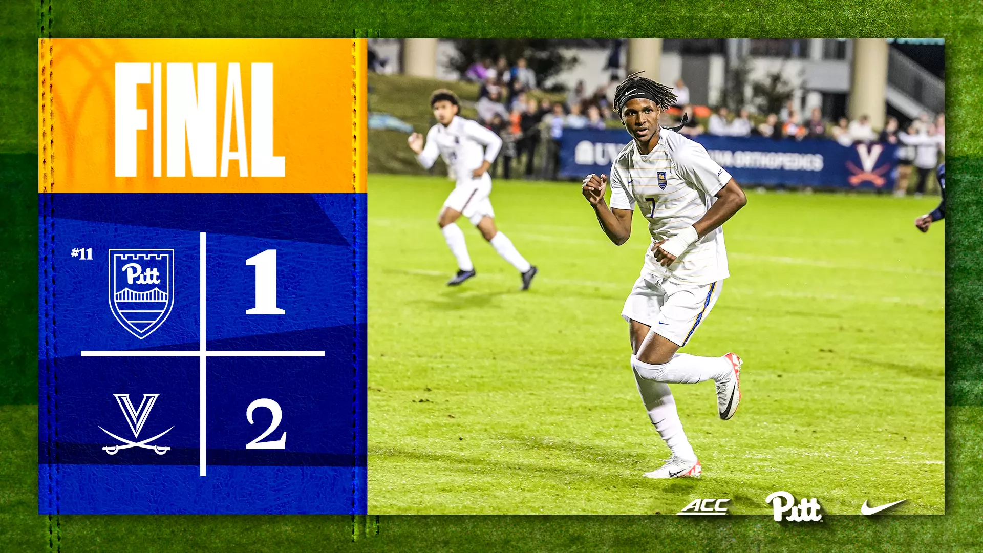 11 Pitt Drops Road Contest At Virginia Friday, 2-1 - Pitt Panthers #H2P 11-pitt-drops-road-contest-at-virginia-friday-2-1-pitt-panthers-h2p