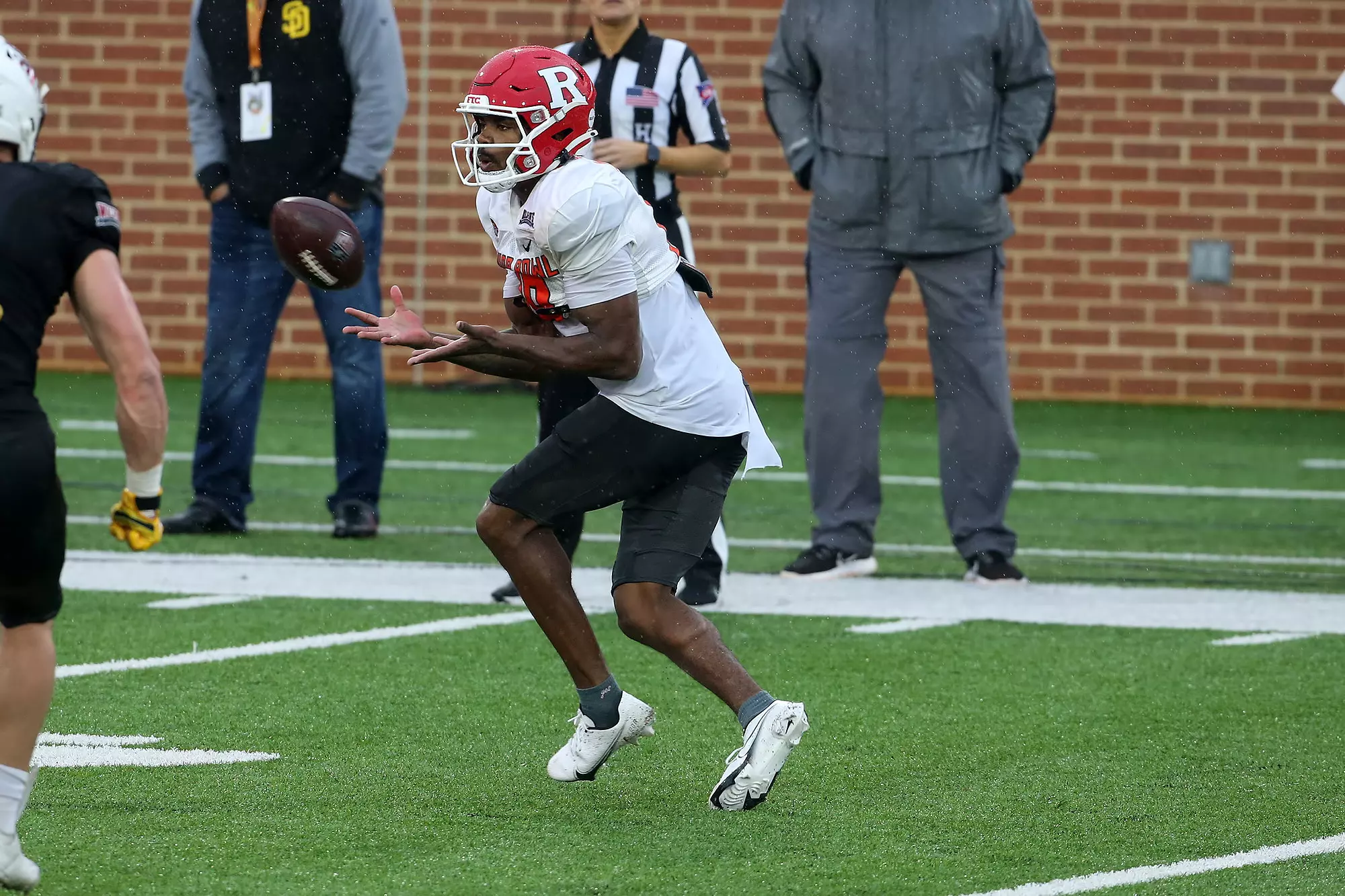 Bo Melton at 2022 Reese's Senior Bowl