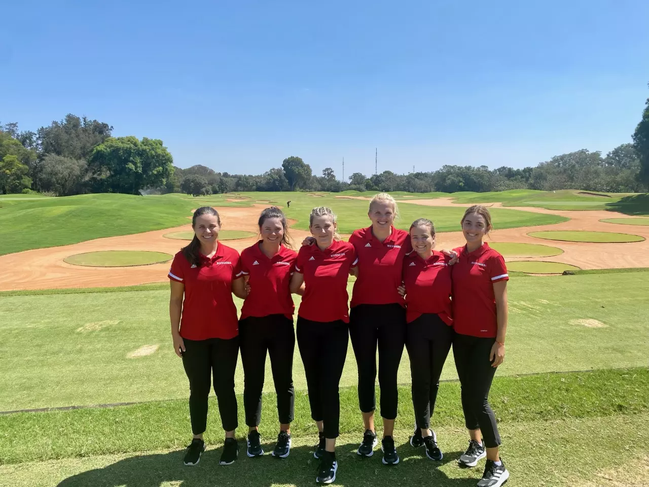 Rutger's Women's Golf Team in Morocco
