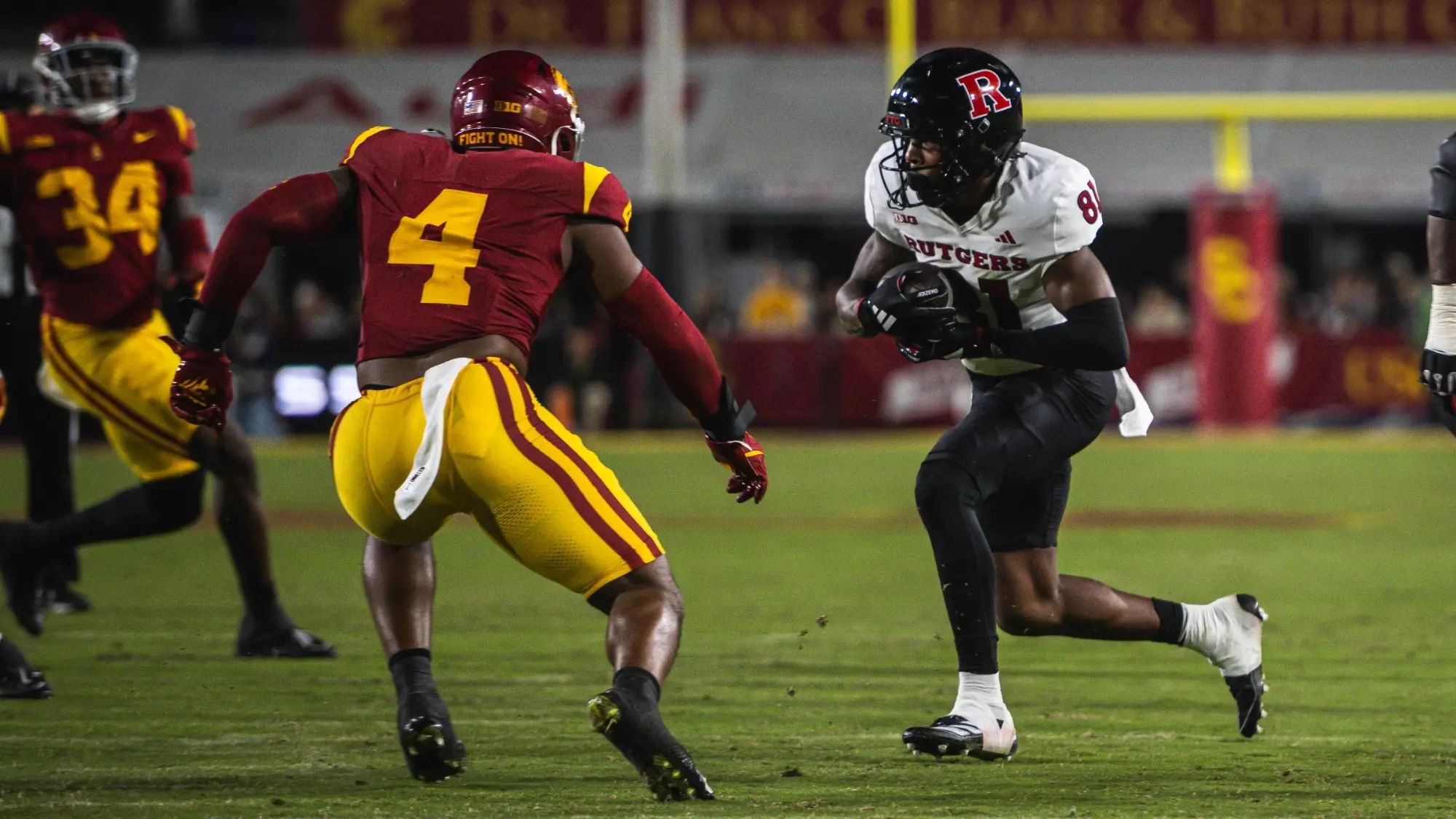 Football Loses at USC - Rutgers University Athletics