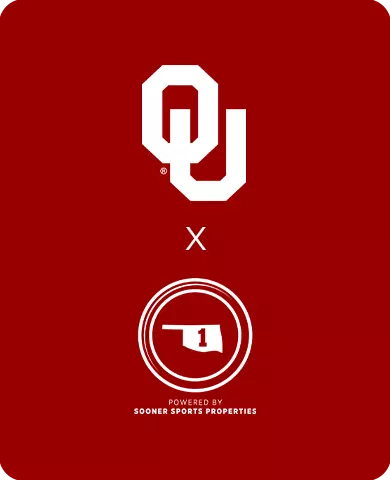 Official image for Oklahoma Athletics and 1Oklahoma NIL partnership