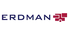 Erdman 2025-26 footer logo