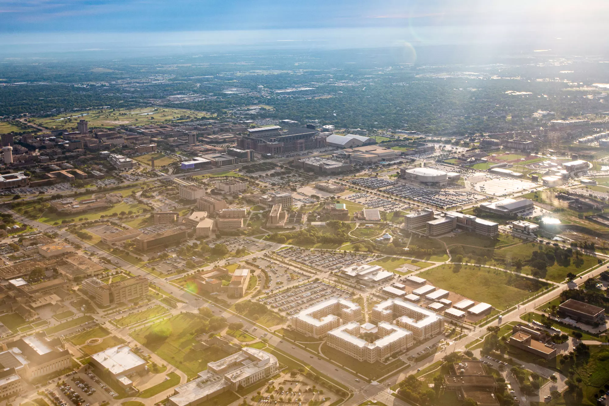 Background - Campus Aerial