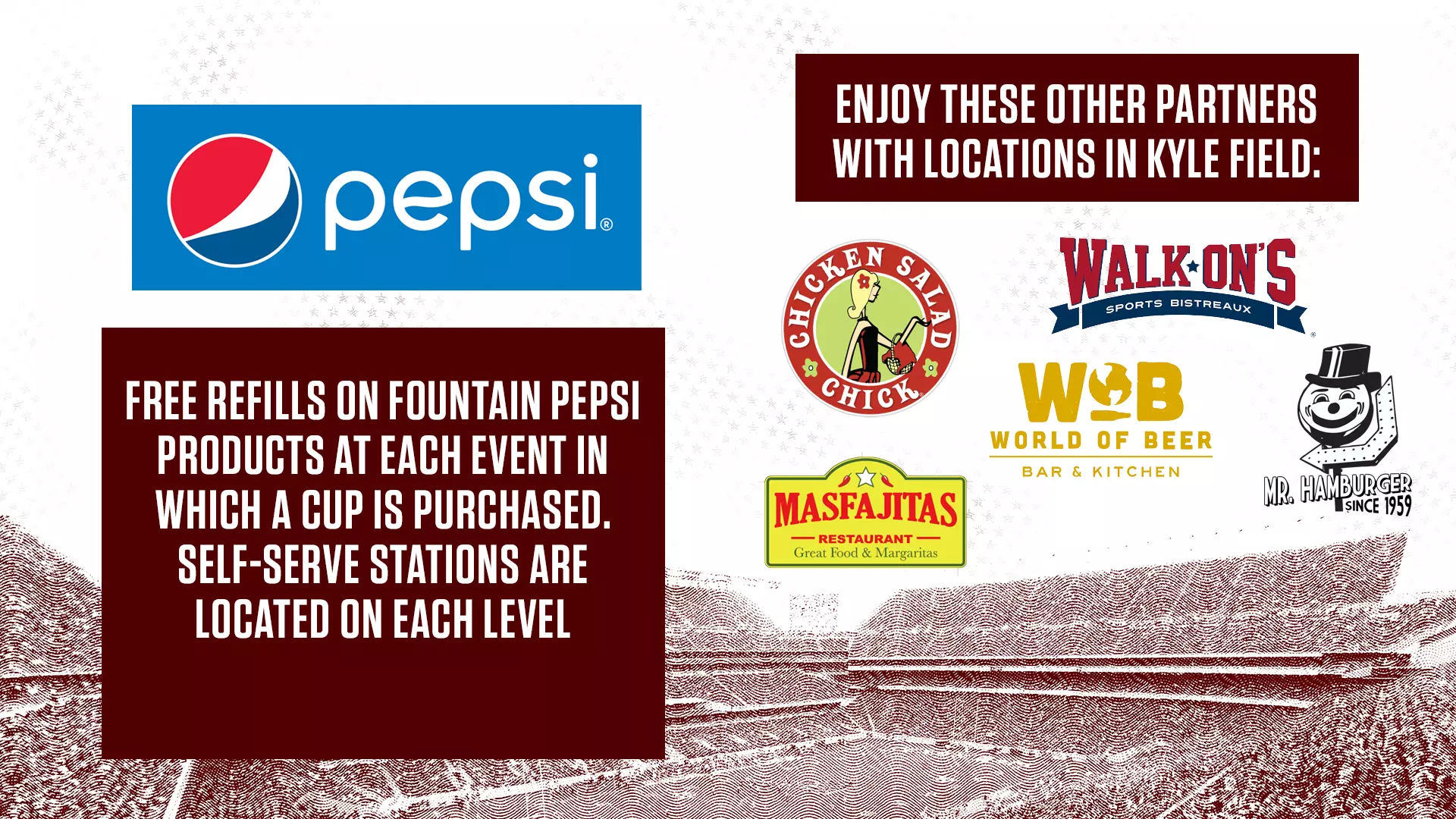 Featured Partners Kyle Field - Pepsi and Others Updated