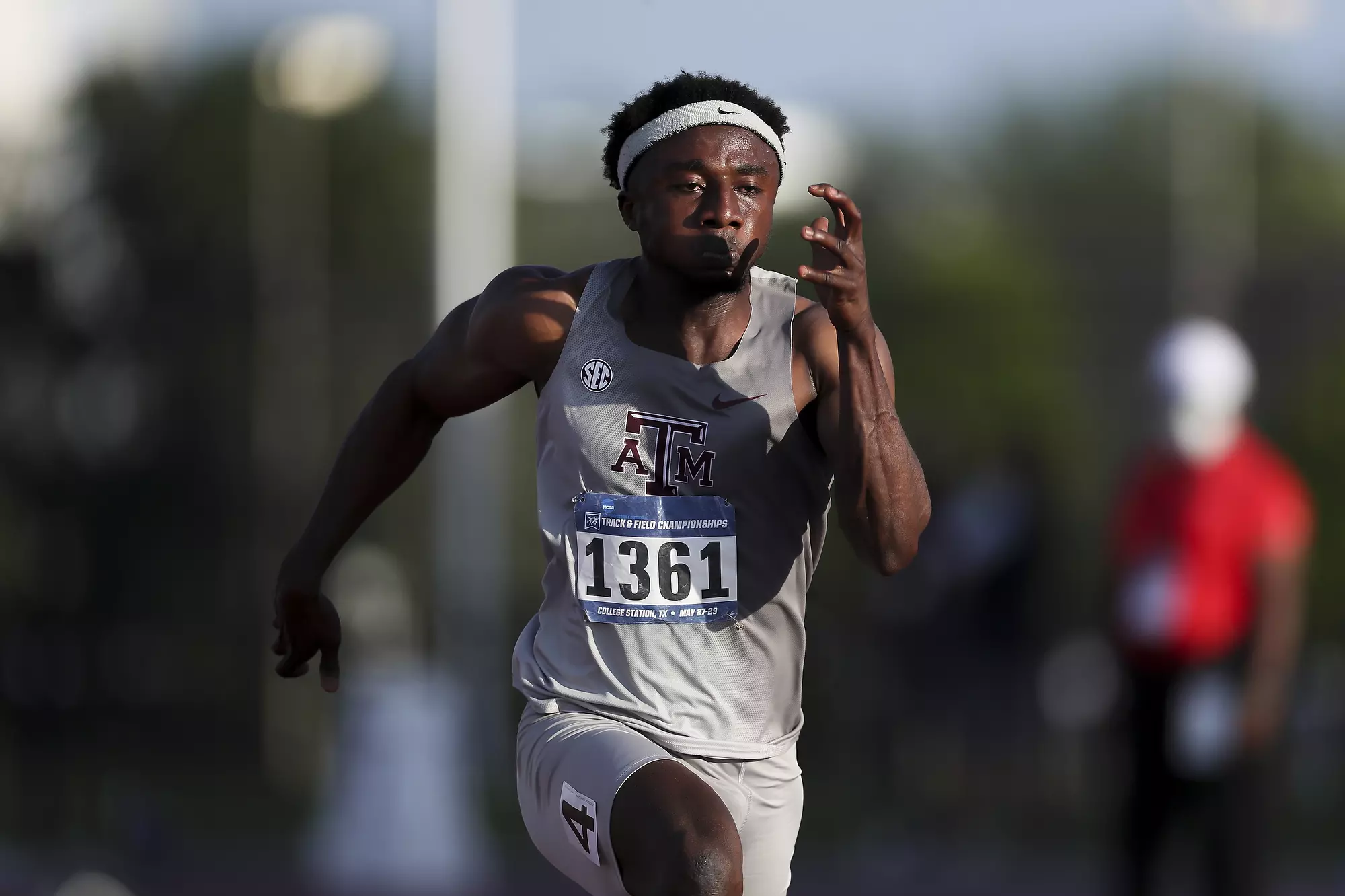 COLLEGE STATION, TX - May 26, 2021 - during NCAA Outdoor Track and Field West Prelims at E.B. Cushing Stadium in College Station, TX. Photo By Craig Bisacre/Texas A&M Athletics