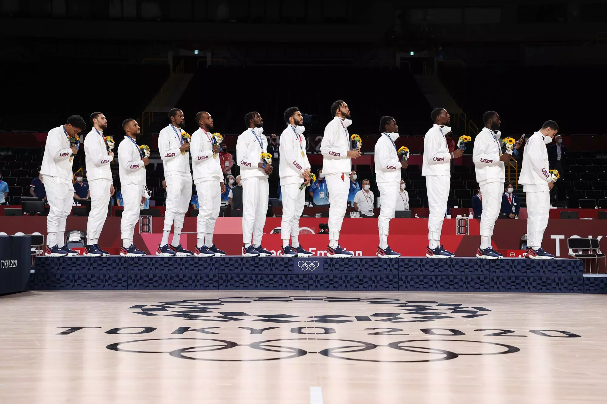 Khris Middleton Tokyo Olympics Gold Medal