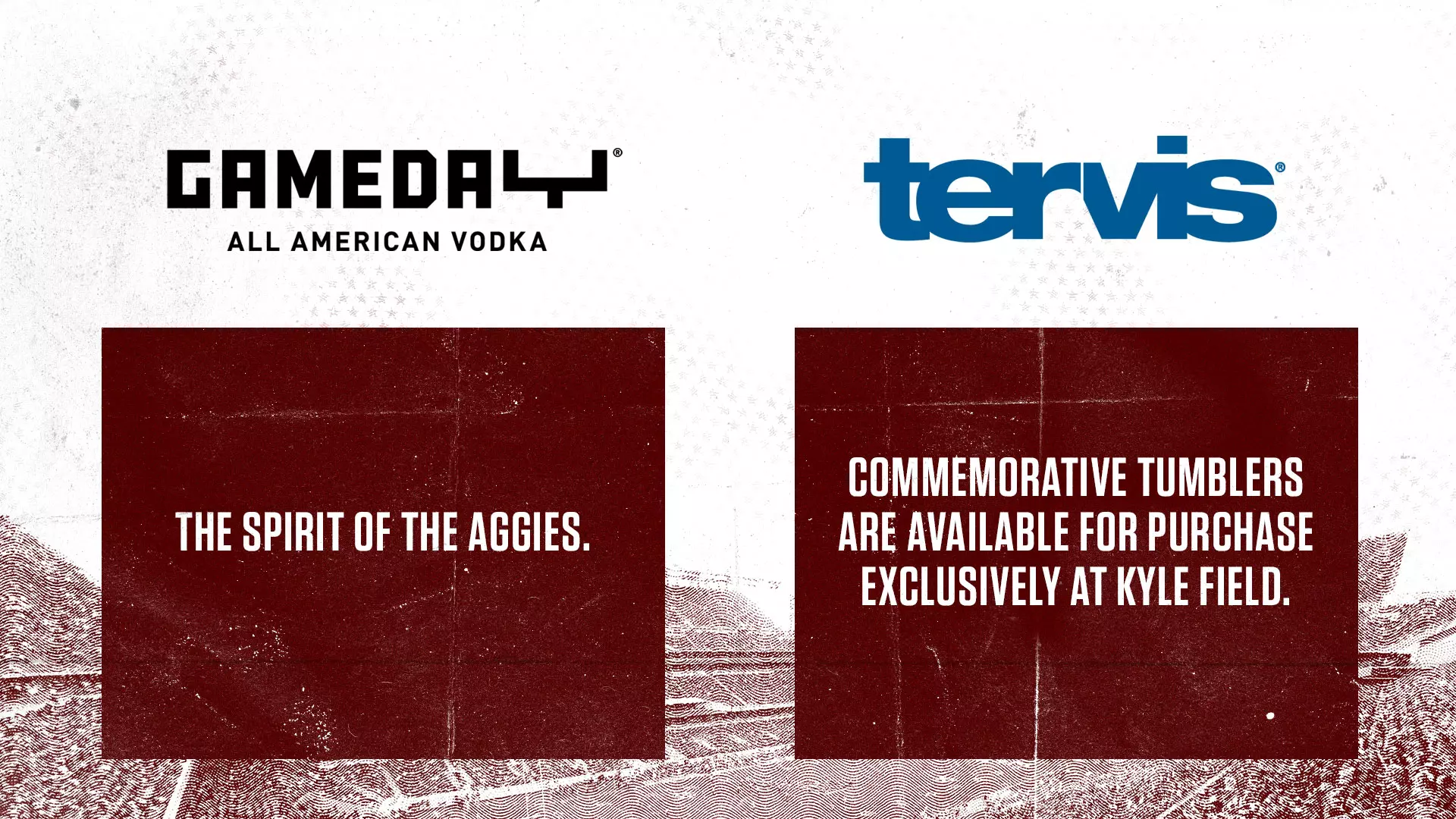 Featured Partners Kyle Field - Gameday Vodka and Tervis
