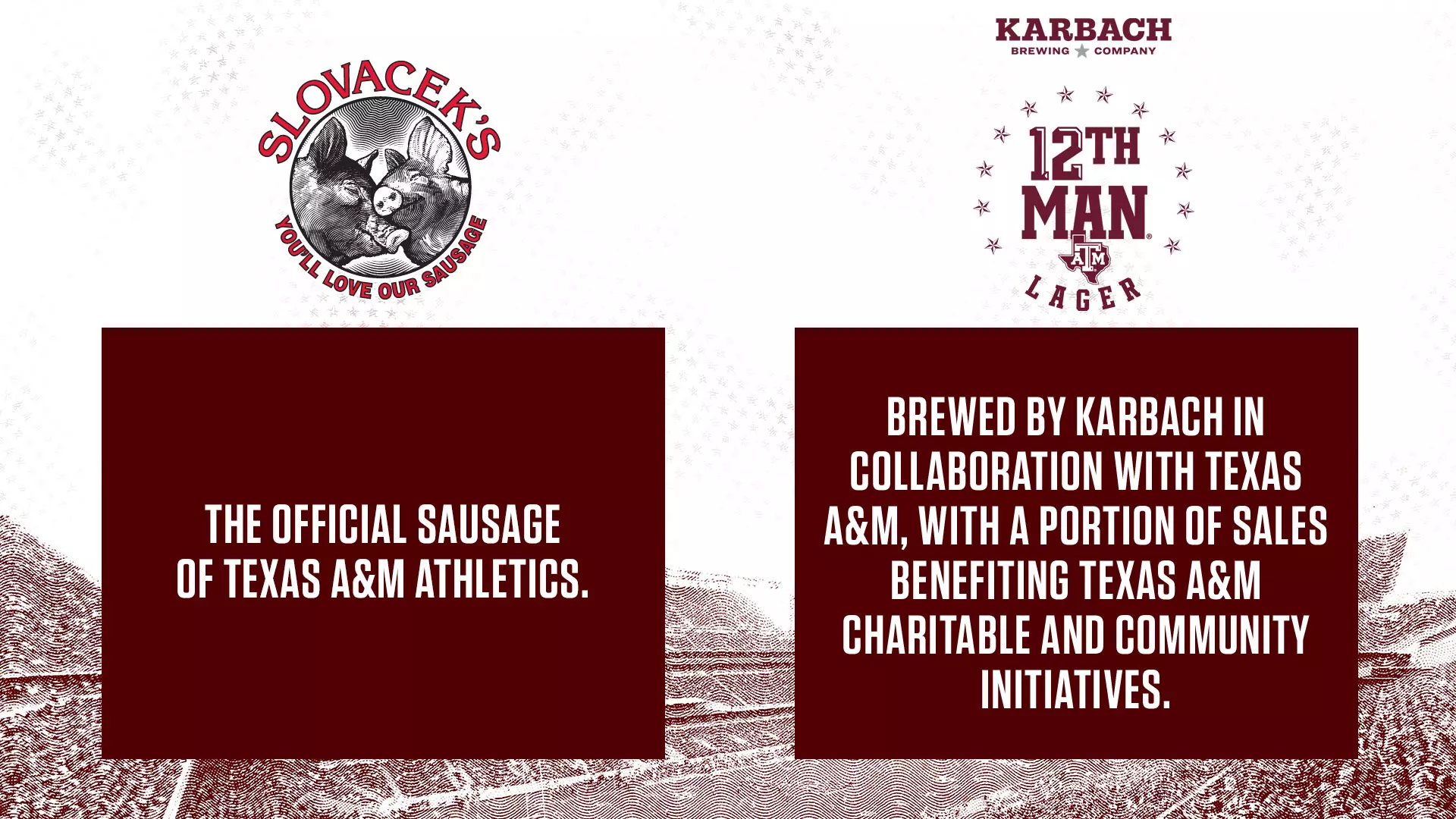 Featured Partners Kyle Field - Slovacek's and 12th Man Lager
