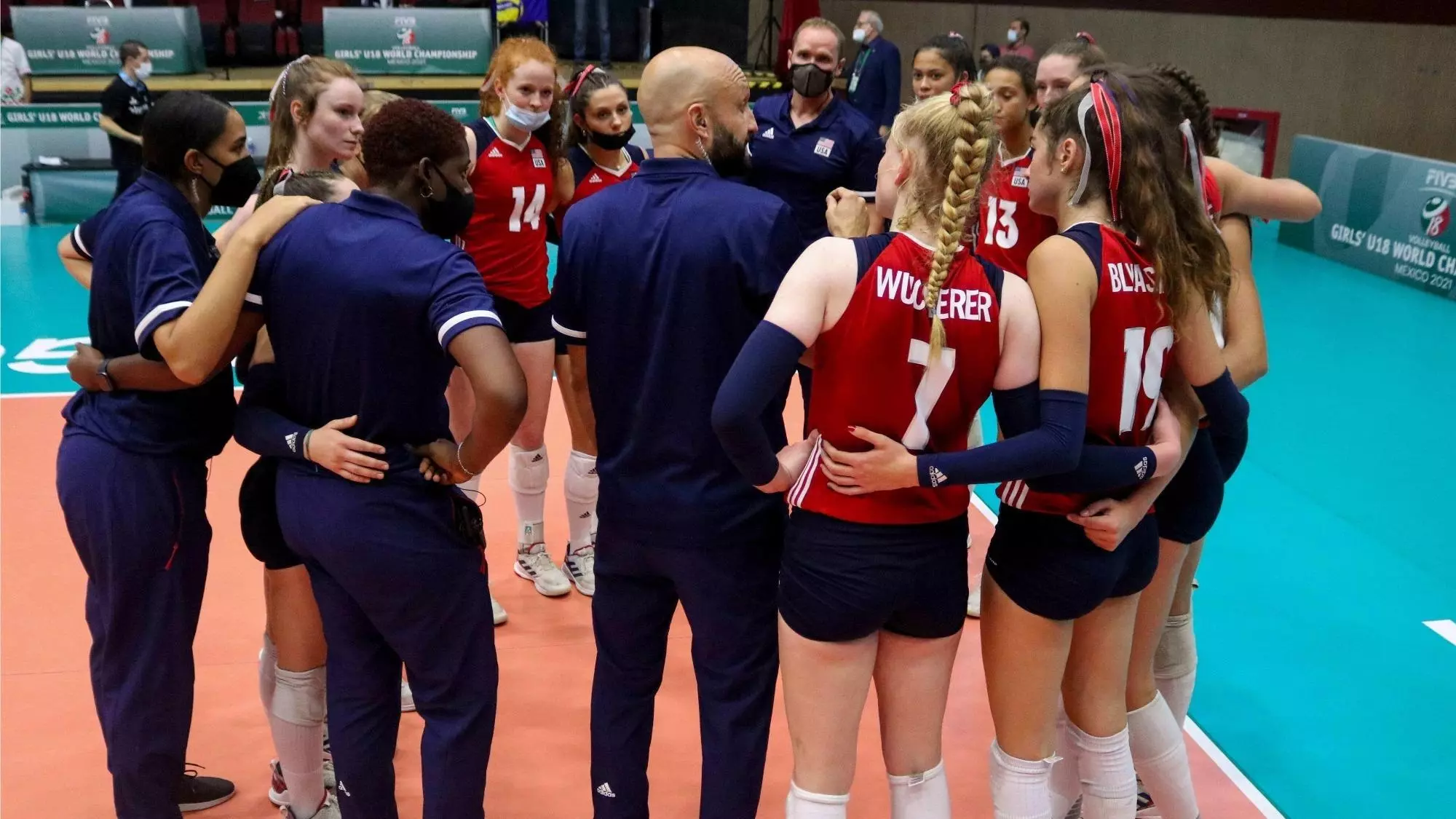 Jamie Morrison with U18 National Team