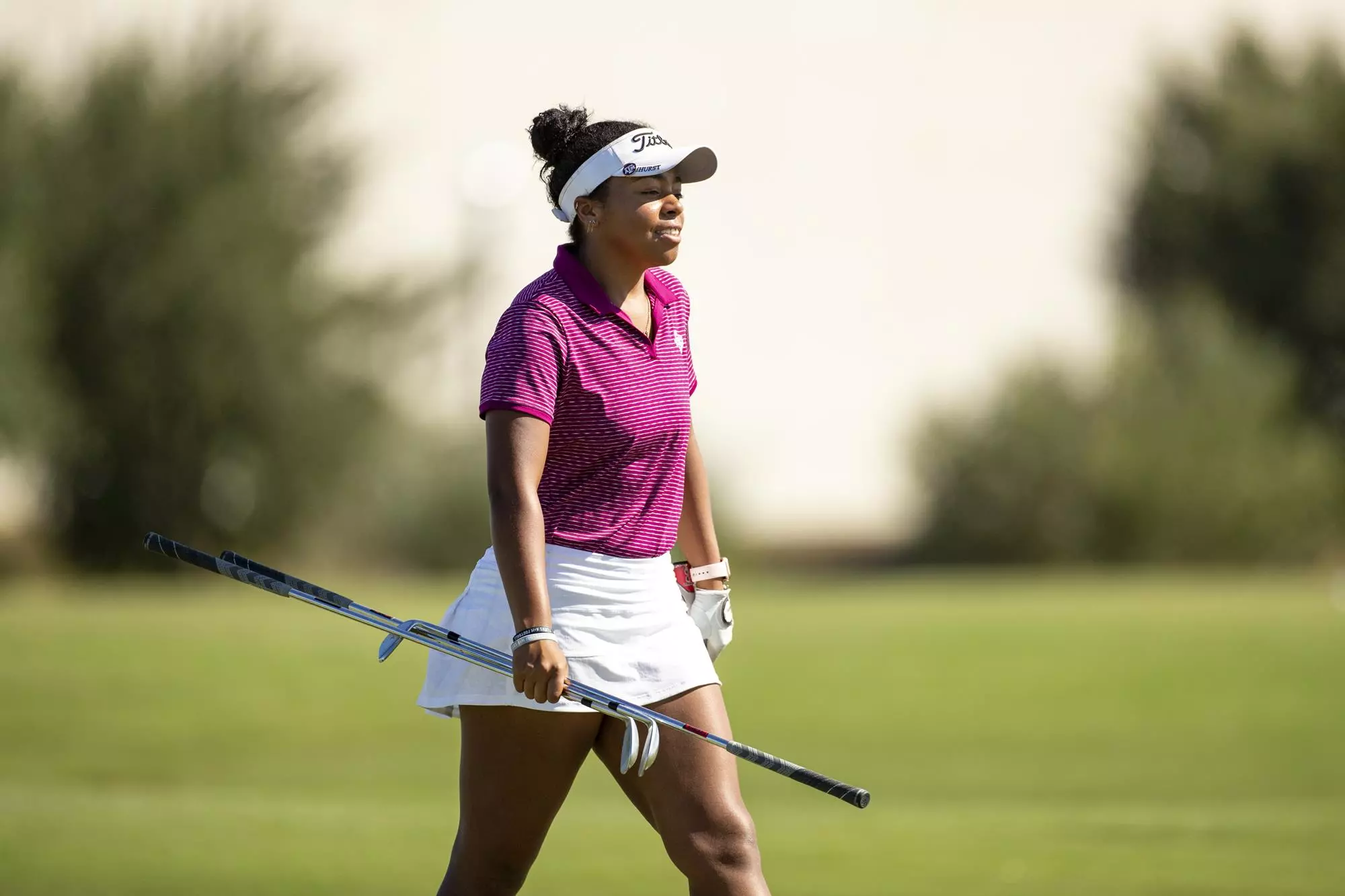 COLLEGE STATION, TX - August 30, 2021 - during Texas A&M Aggies Women’s Golf Practice at Traditions Club in College Station, TX. Photo By Bailey Orr/Texas A&M Athletics