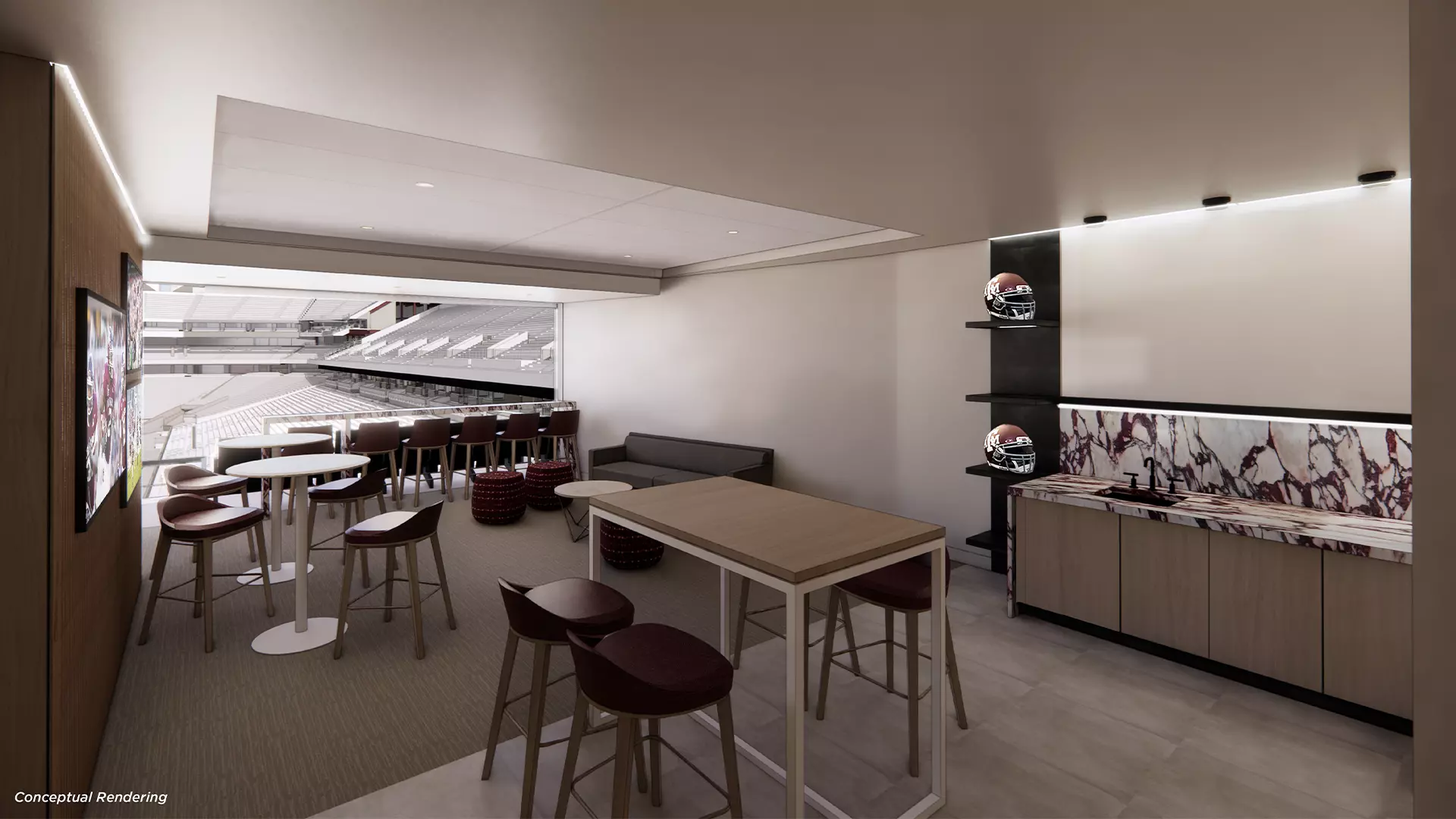 South Endzone Suite Field