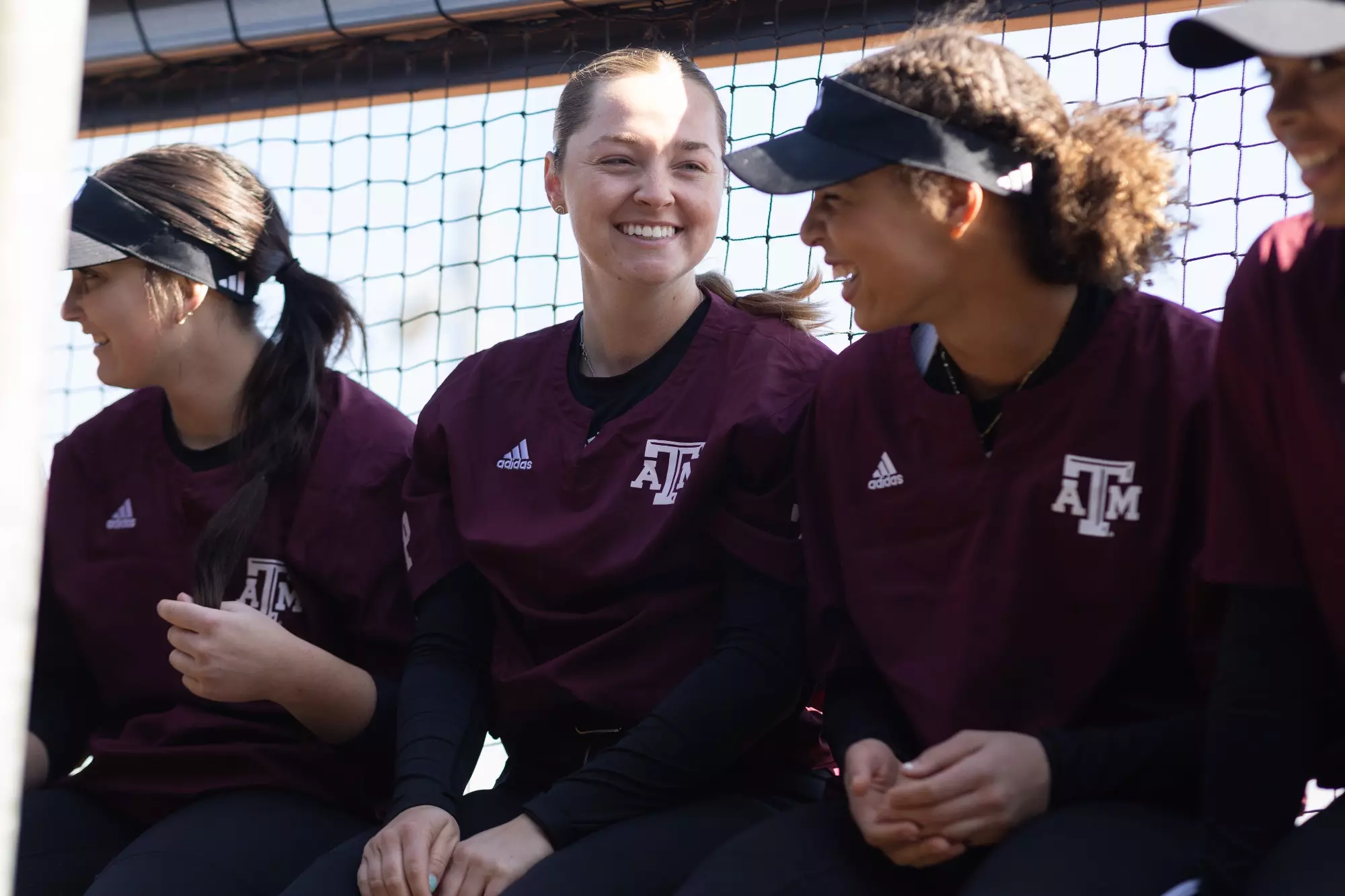 LEXINGTON, KY - March 26, 2023 - Outfielder Paige Lott #7 of Texas A&M Aggies and Infielder Amari Harper #13 of the Texas A&M Aggies during the game between the Kentucky Wildcats and the Texas A&M Aggies at John Cropp Stadium in Lexington, KY. Photo By Evan Pilat