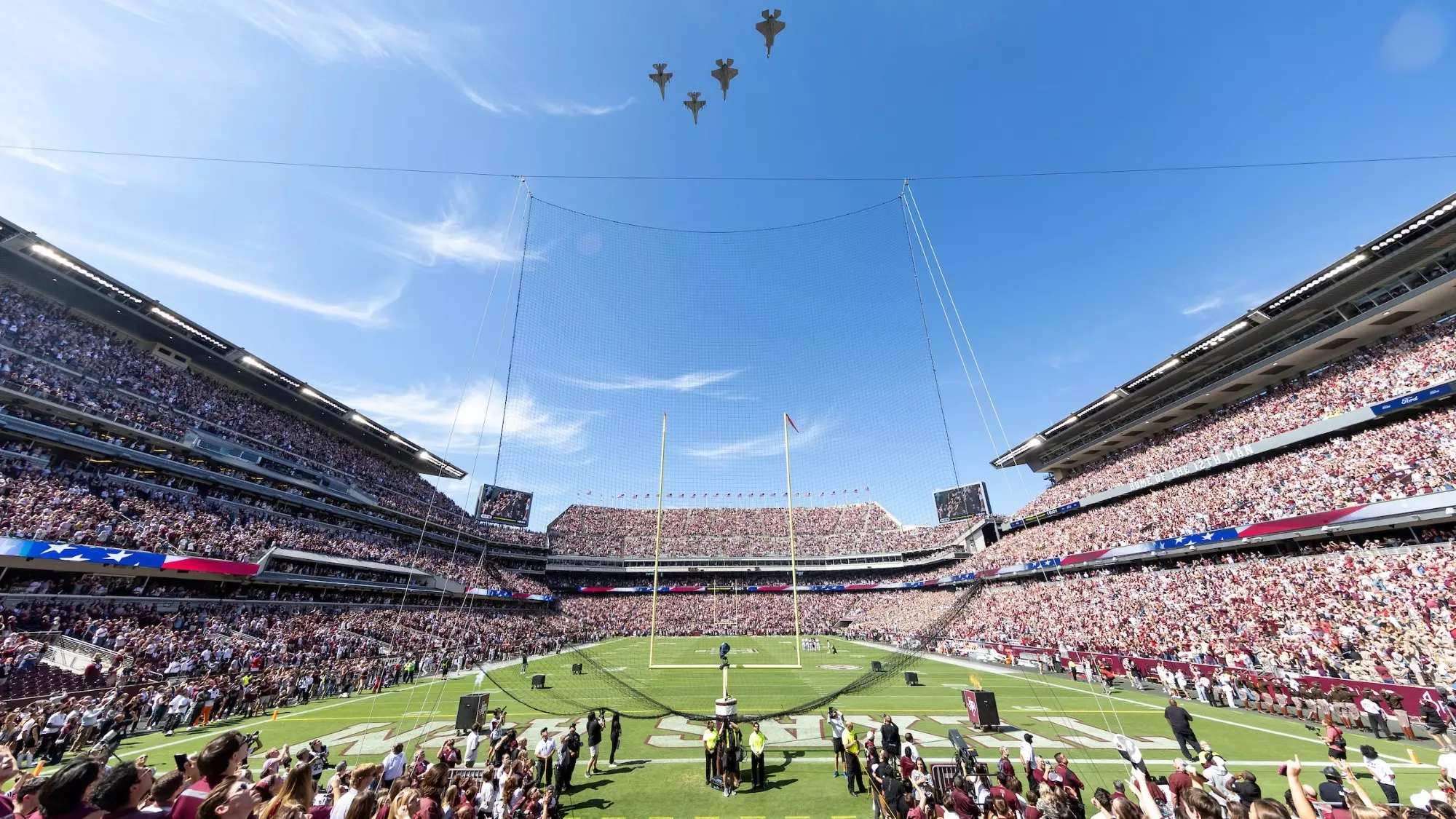 Kyle Field pregame vs. Alabama