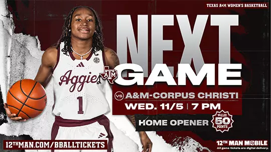 NEXT UP Women's Basketball A&M-Corpus