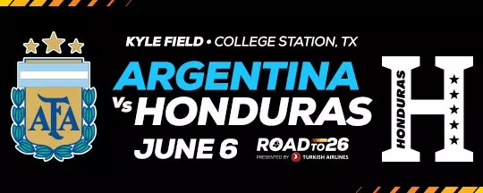 Argentina Honduras Road to 26 - June 6 Kyle Field