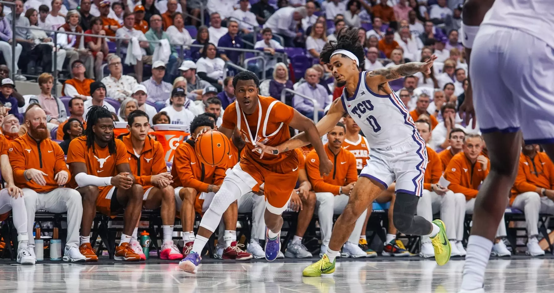 Men’s Basketball wins at No. 25/25 TCU, 77-66 - University of