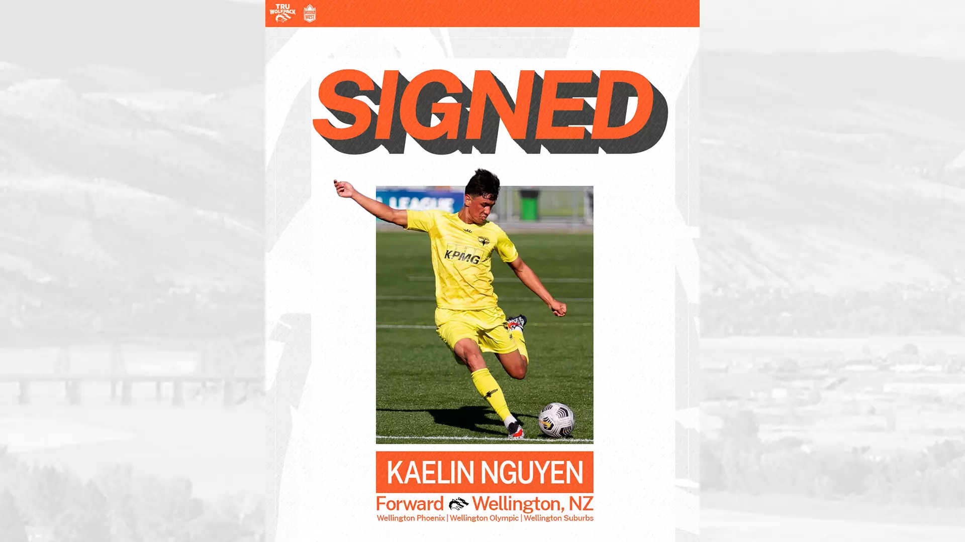 Talented Nguyen joins men's soccer