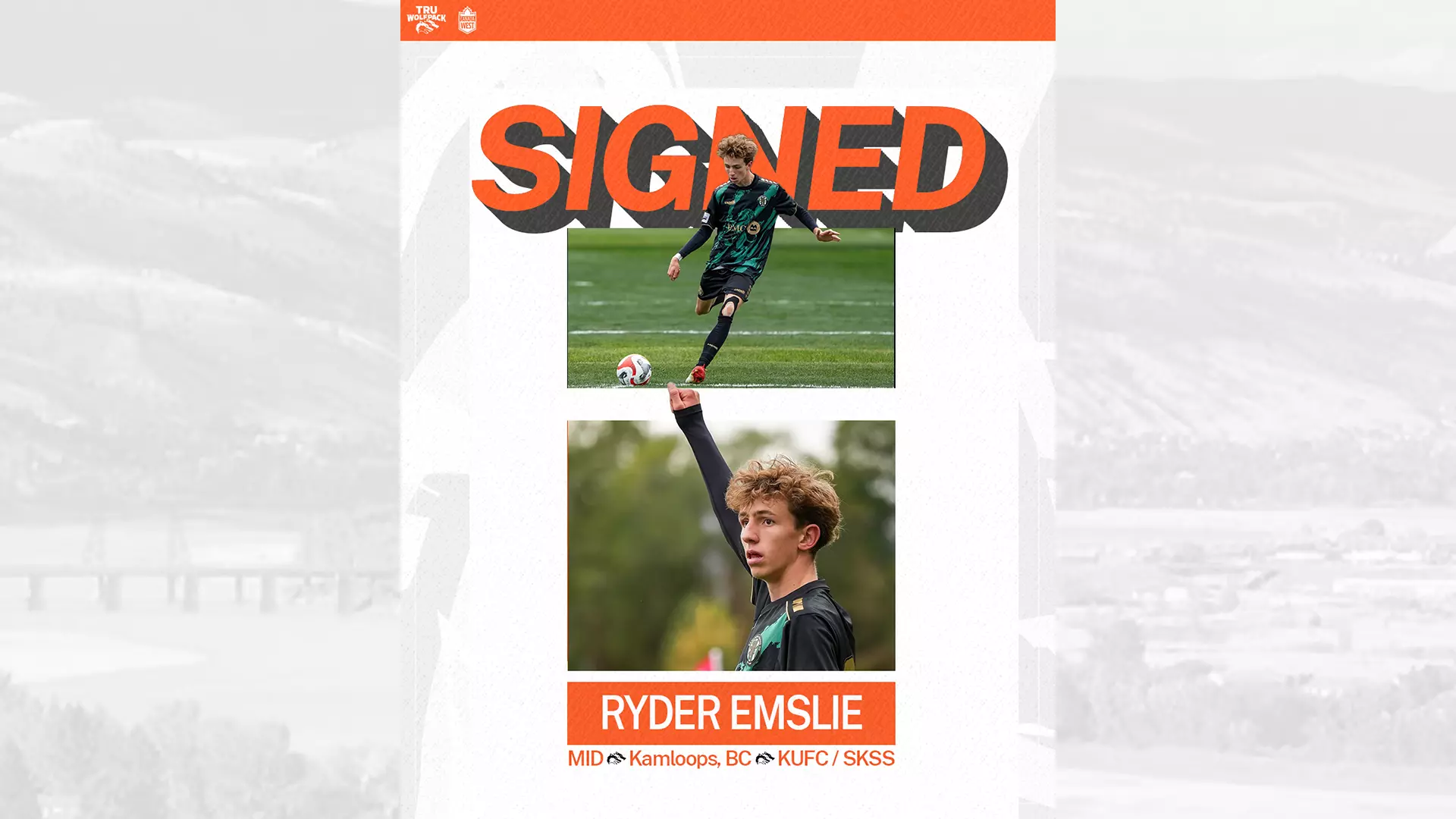 Local talent Emslie fulfills goal of signing with WolfPack men's soccer