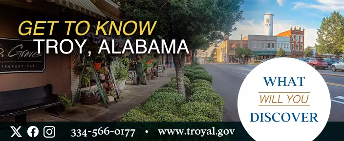 Get to Know Troy, Alabama