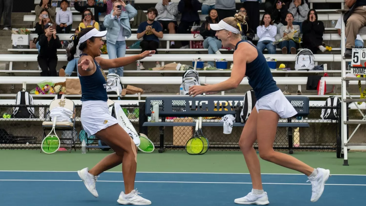Lyna and AP celebrate!
