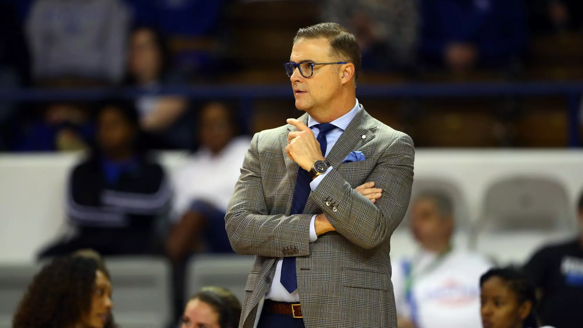 Matthew Mitchell
Kentucky beats Charlotte 86-39. 
Photo by Britney Howard | Staff