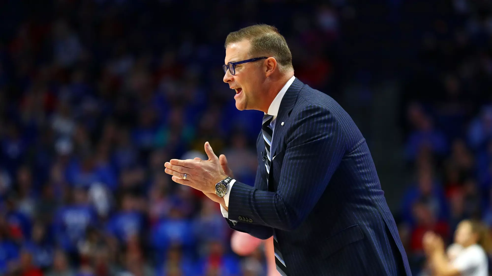 Matthew Mitchell
Kentucky loses to Louisville 66-67. 
Photo by Britney Howard | Staff