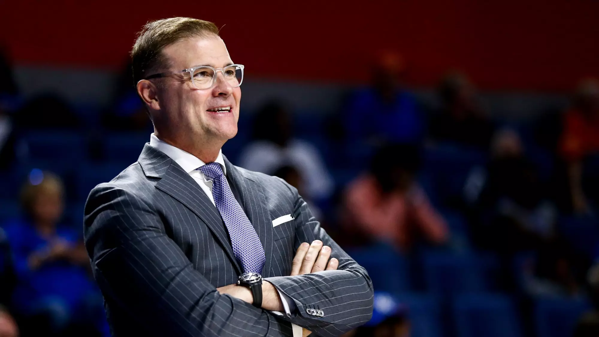 Matthew Mitchell. 
Kentucky Beat Florida 65-45. 
Photo by Eddie Justice | UK Athletics