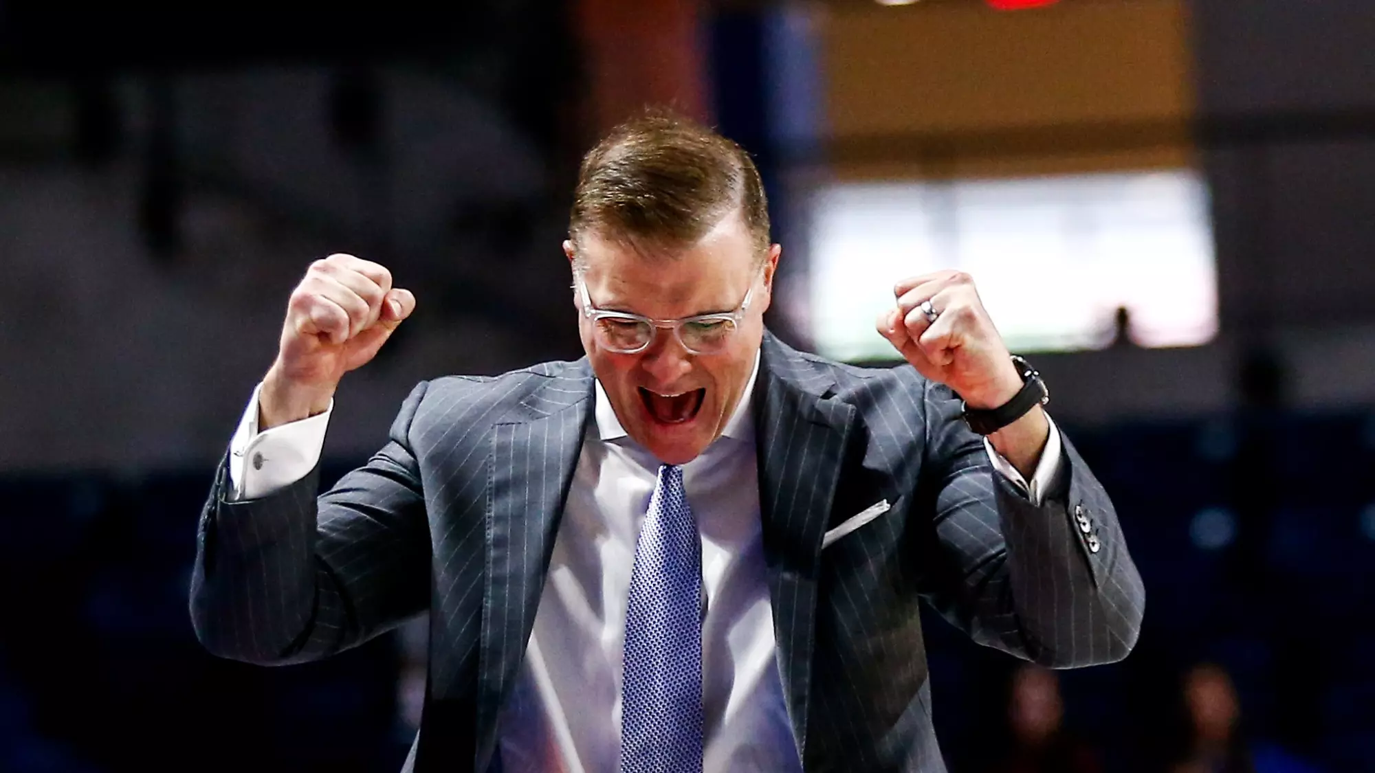 Matthew Mitchell. 
Kentucky Beat Florida 65-45. 
Photo by Eddie Justice | UK Athletics