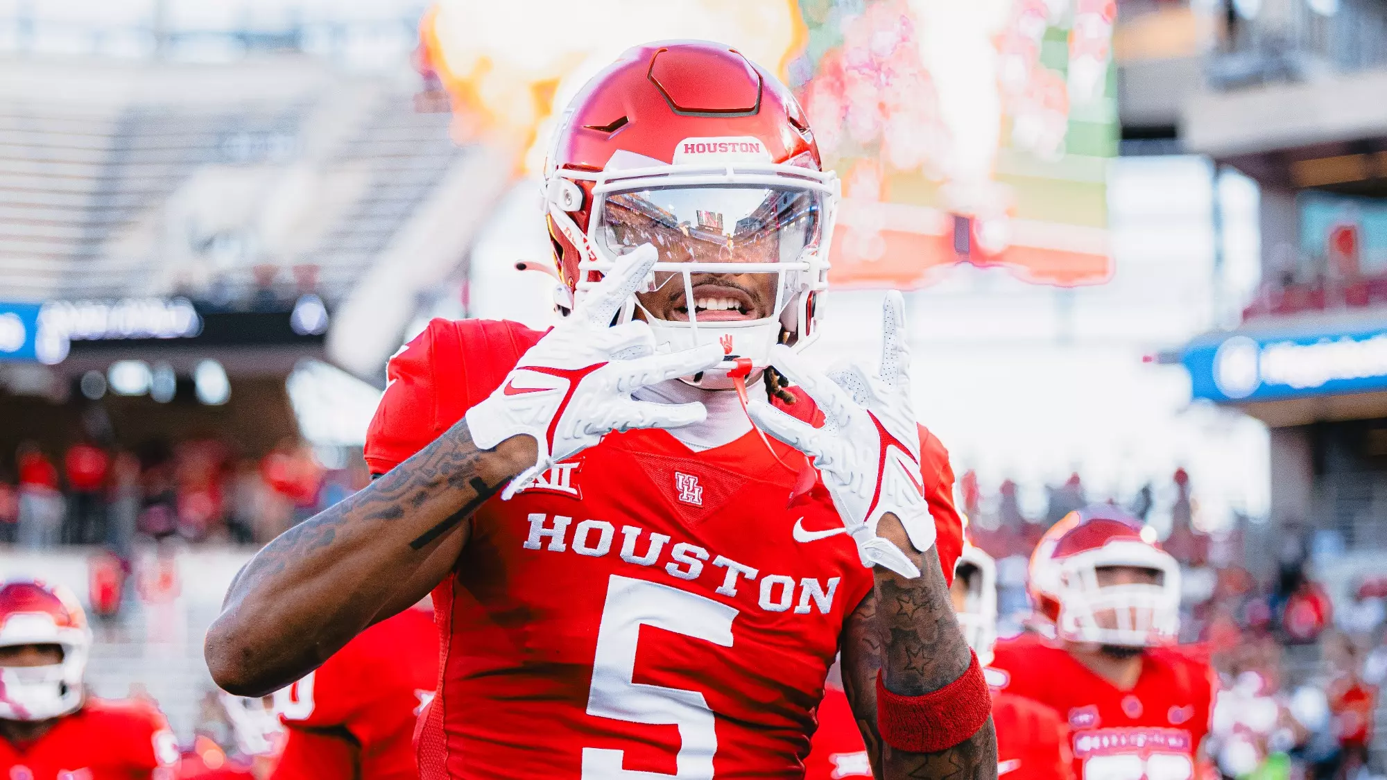 Football vs Utah in TDECU Stadium. October 26, 2024.
