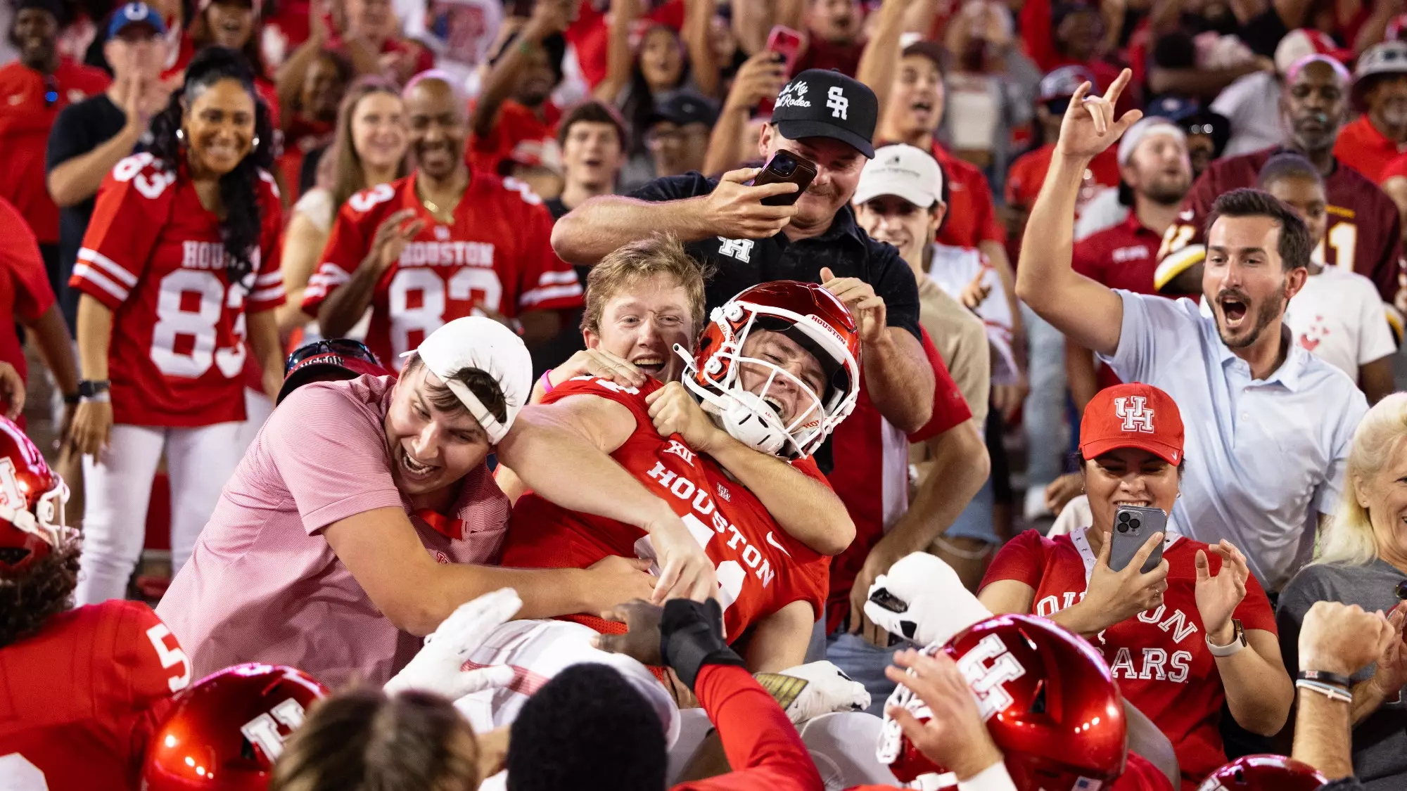 Football vs Utah in TDECU Stadium. October 26, 2024.
