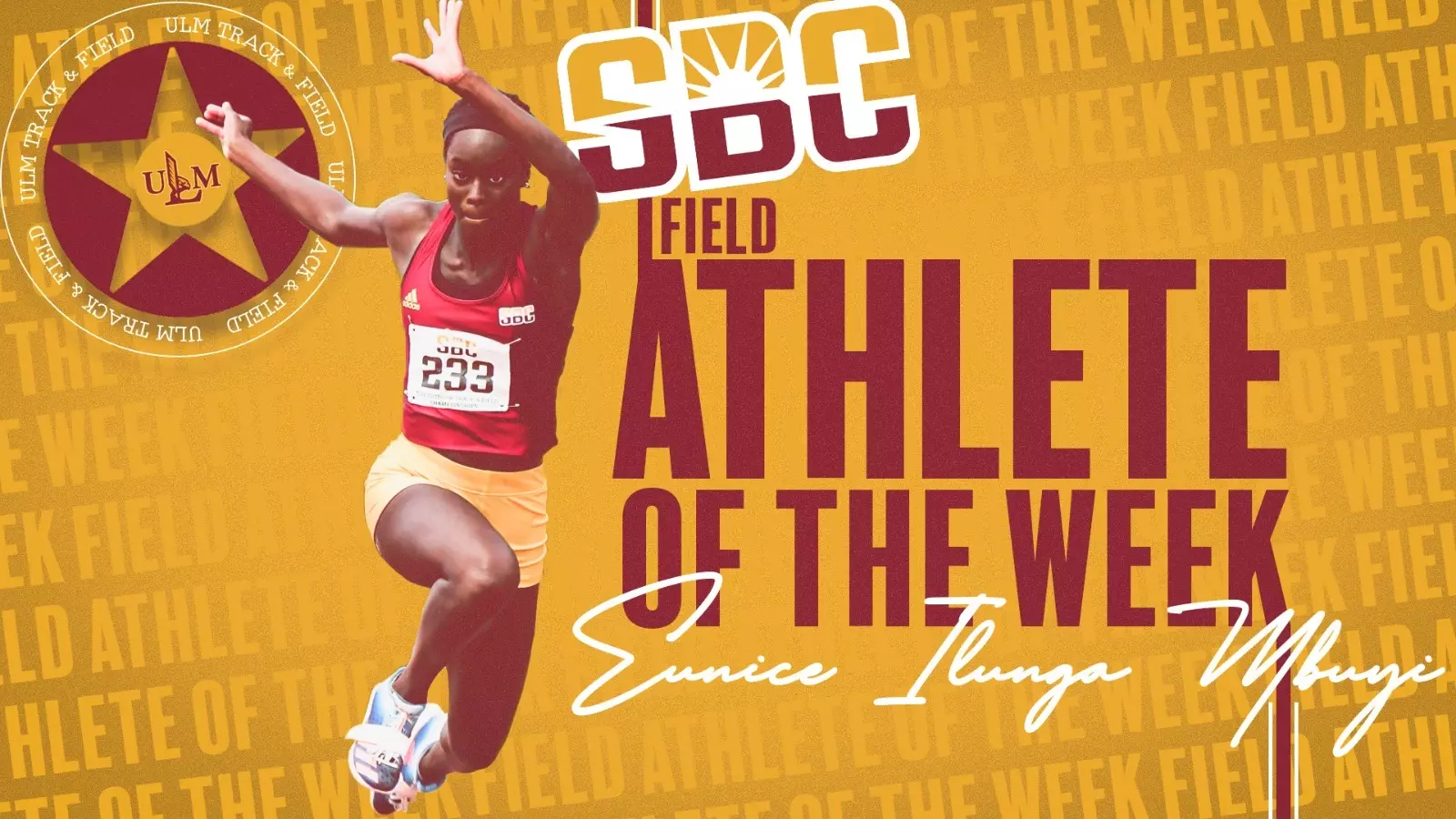 Eunice Ilunga Mbuyi - Track & Field - University of Louisiana