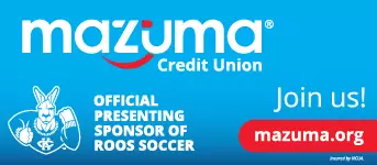 Mazuma Credit Union, Official Presenter of Roos Soccer