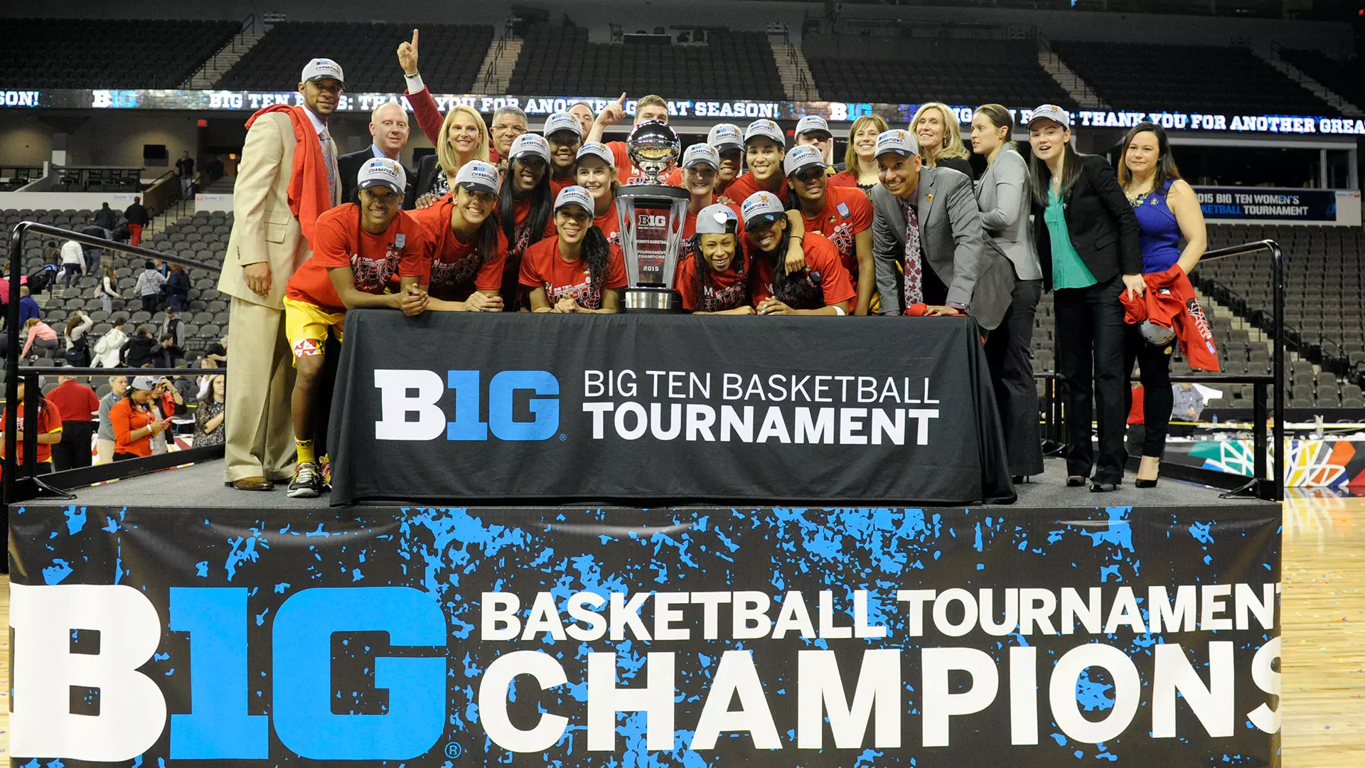 2015 Big Ten Women's Basketball Championship Celebration