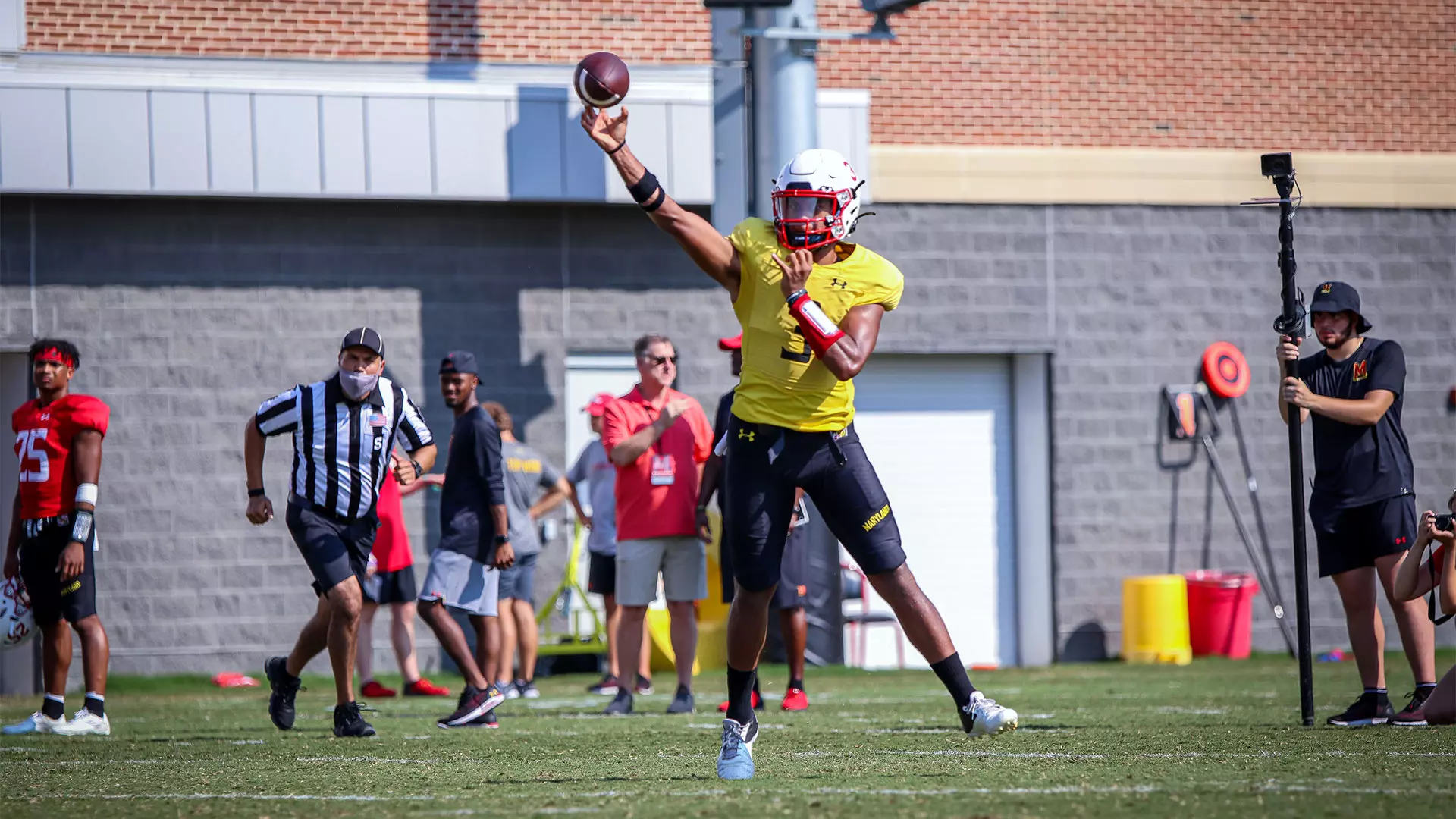 Maryland Football Practice August 24, 2021