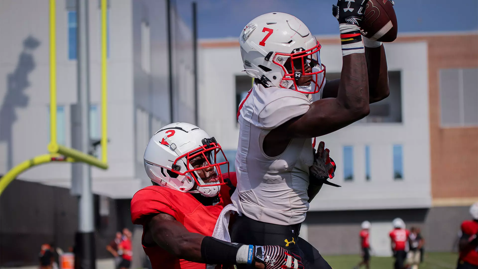 Maryland Football Practice August 25, 2021