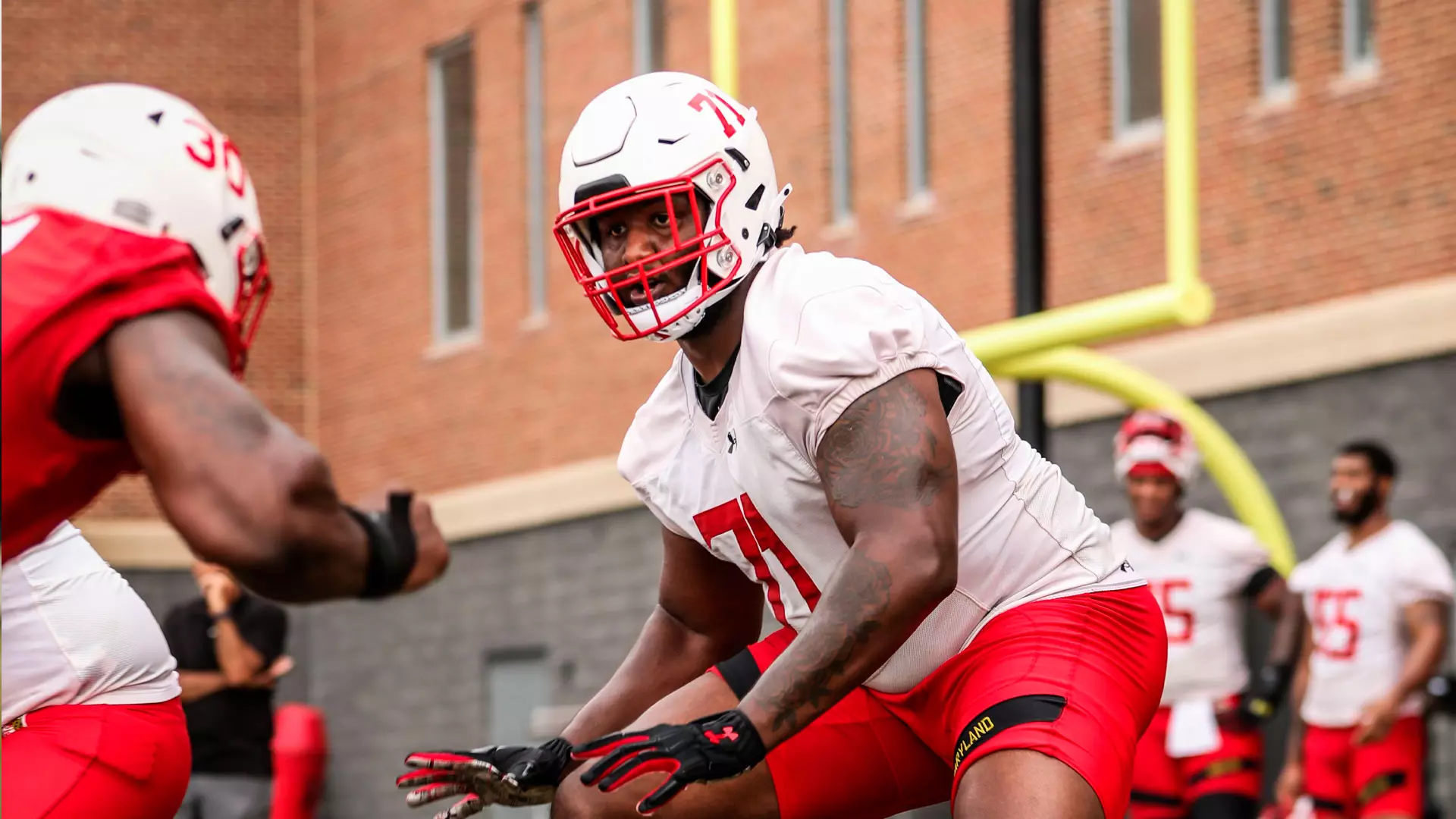 Maryland Football Practice August 7, 2021