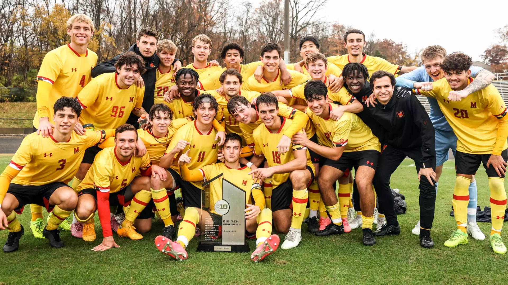 2022 Men's Soccer Big Ten Championship team
