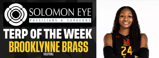 Brooklynne Brass - Terp of the Week - October 14, 2026