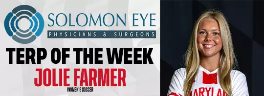 Jolie Farmer - Terp of the Week - August 17, 2026