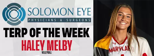 Haley Melby Terp of the Week - 9/7/26