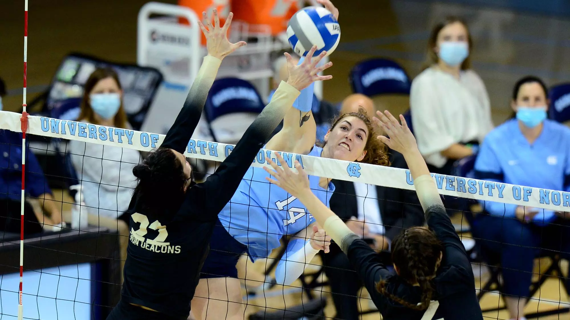 Kaya Merkler
University of North Carolina Volleyball v Wake Forest
Carmichael Arena
Chapel Hill, NC
Friday, October 8, 2021