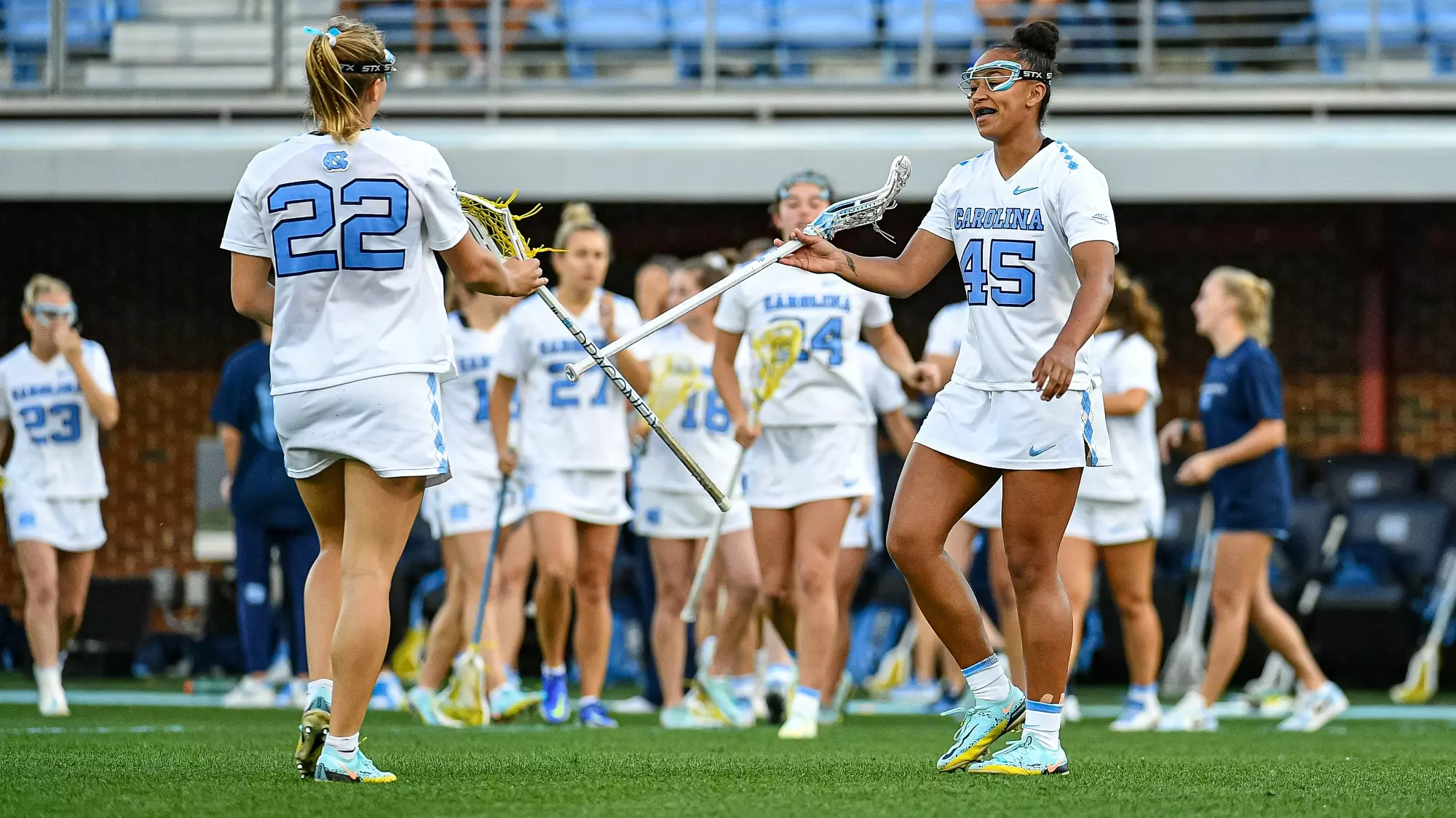 Brooklyn Walker-Welch & Ellie Traggio
University of North Carolina Women’s Lacrosse v Boston College
Dorrance Field
Chapel Hill, NC
Friday, March 3, 2023