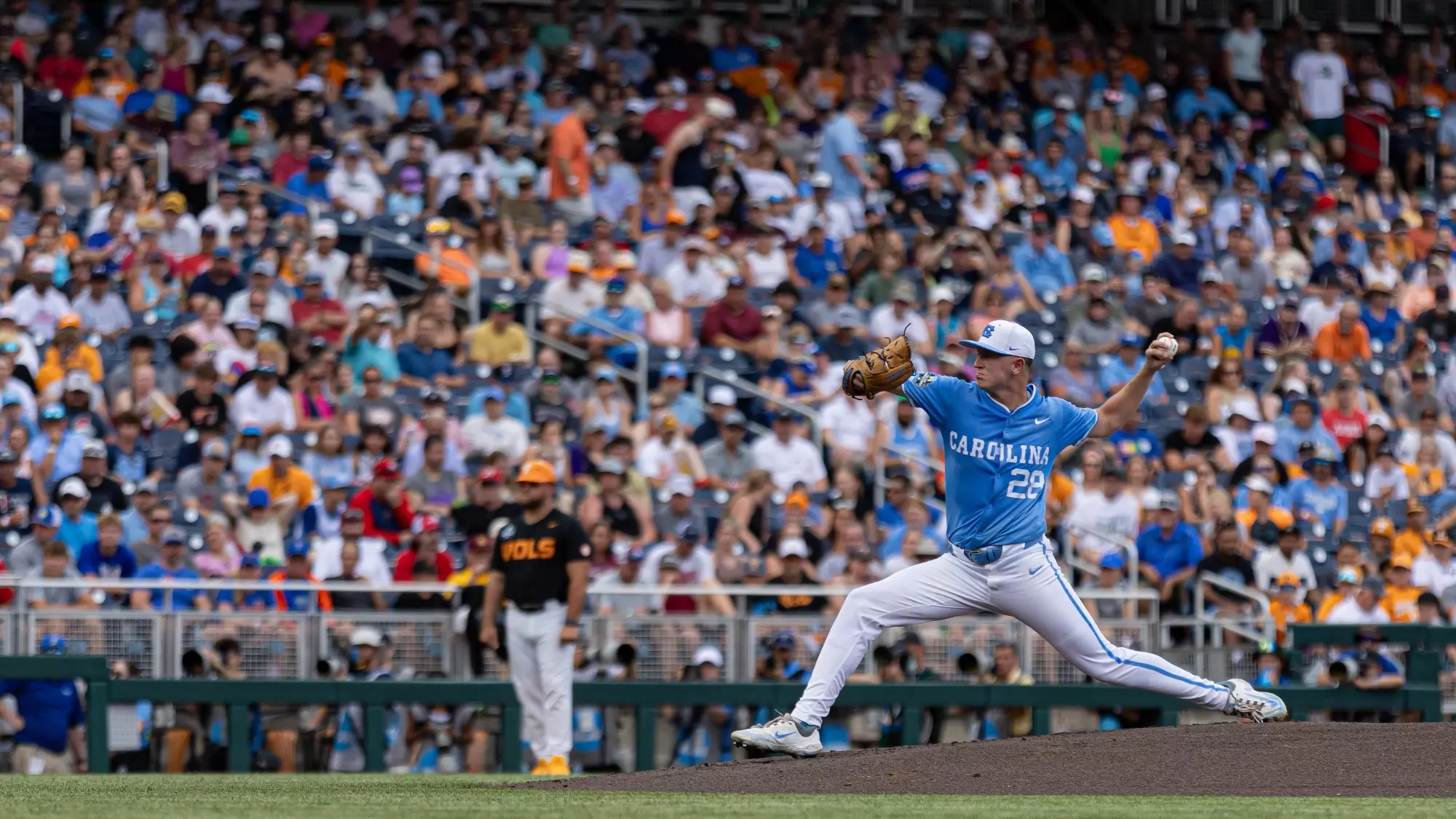 Shea Sprague
University of North Carolina Baseball v Tennessee
College World Series
Charles Schwab Field
Omaha, NE
Sunday, June 16, 2024