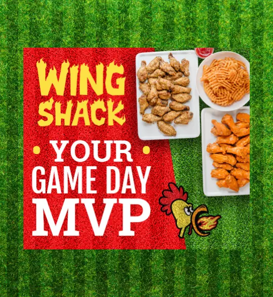 Wing Shack - 1068 x 355