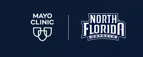2025-26 North Florida Athletics - Mayo Clinic Banner