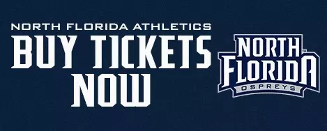 2026-27 North Florida Athletics - Buy Tickets Now Banner