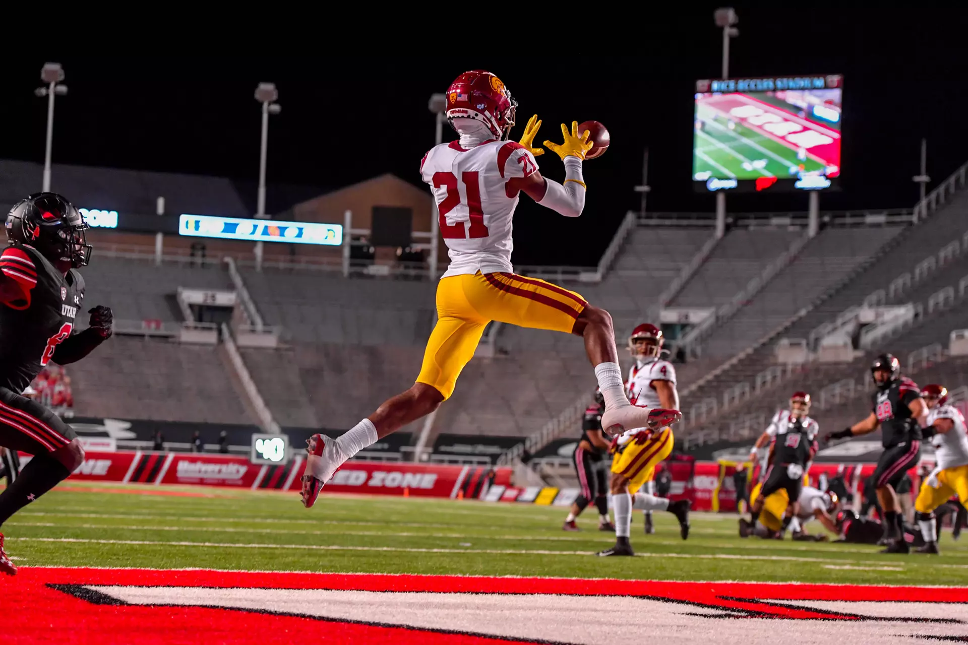 Tyler Vaughns TD vs Utah